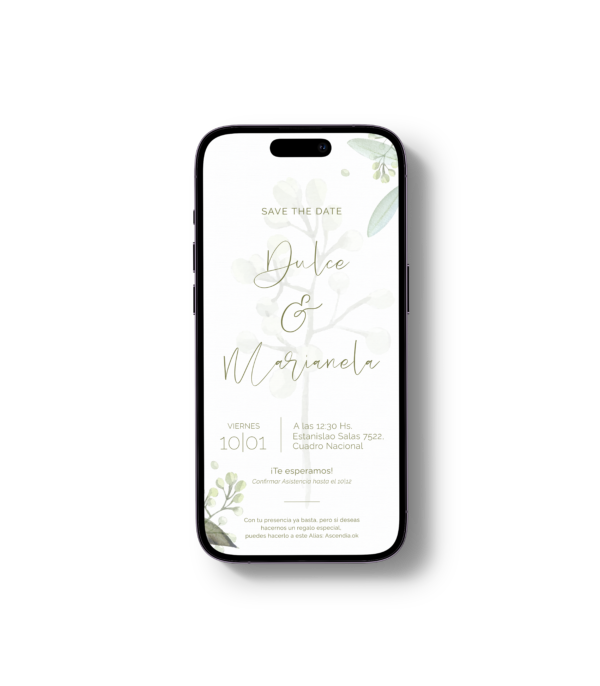 Invitación Casamiento
